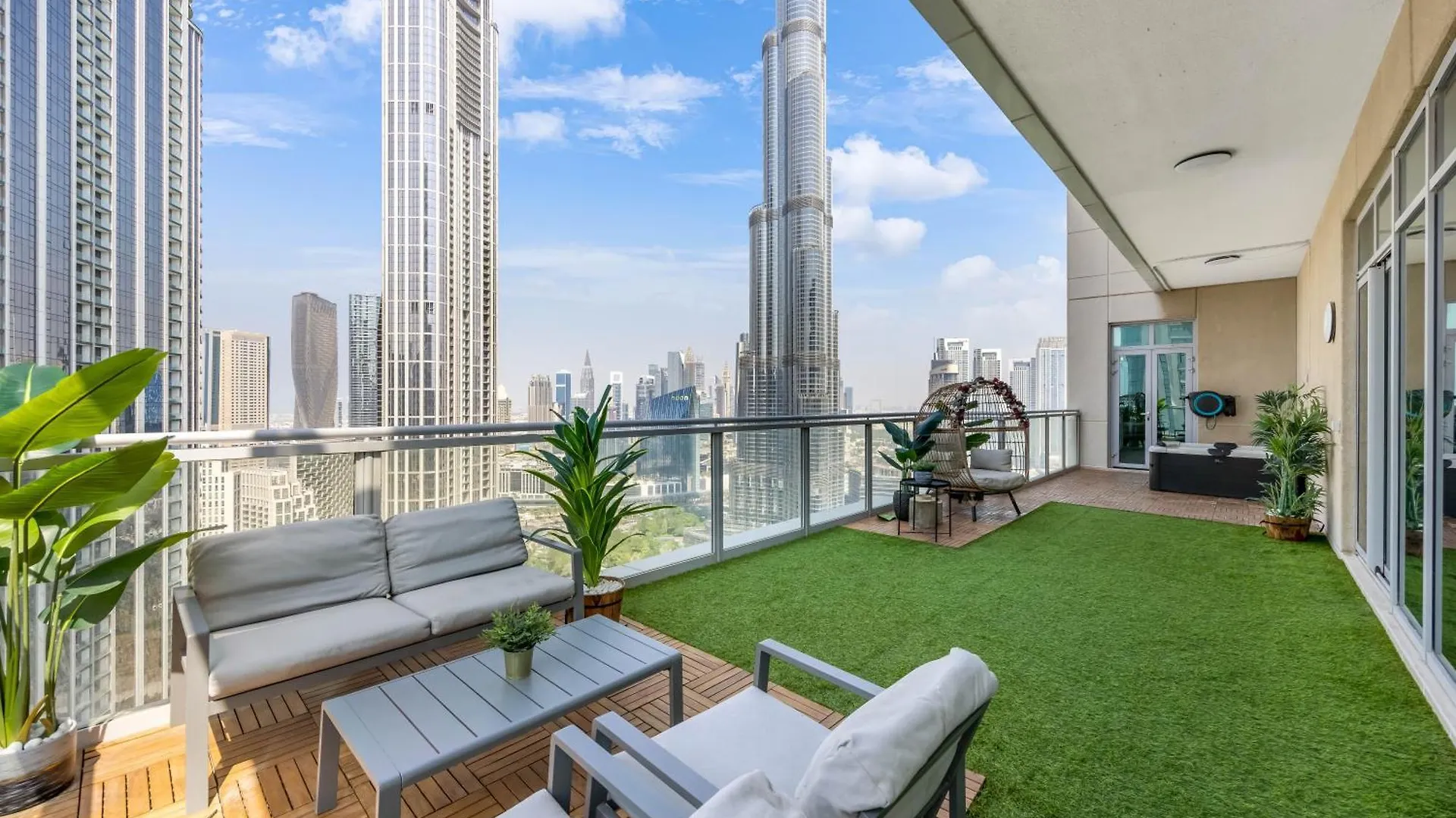 شقة Durrani Homes - Alluring 5Br Penthouse With Burj Khalifa And Fountain View دبي