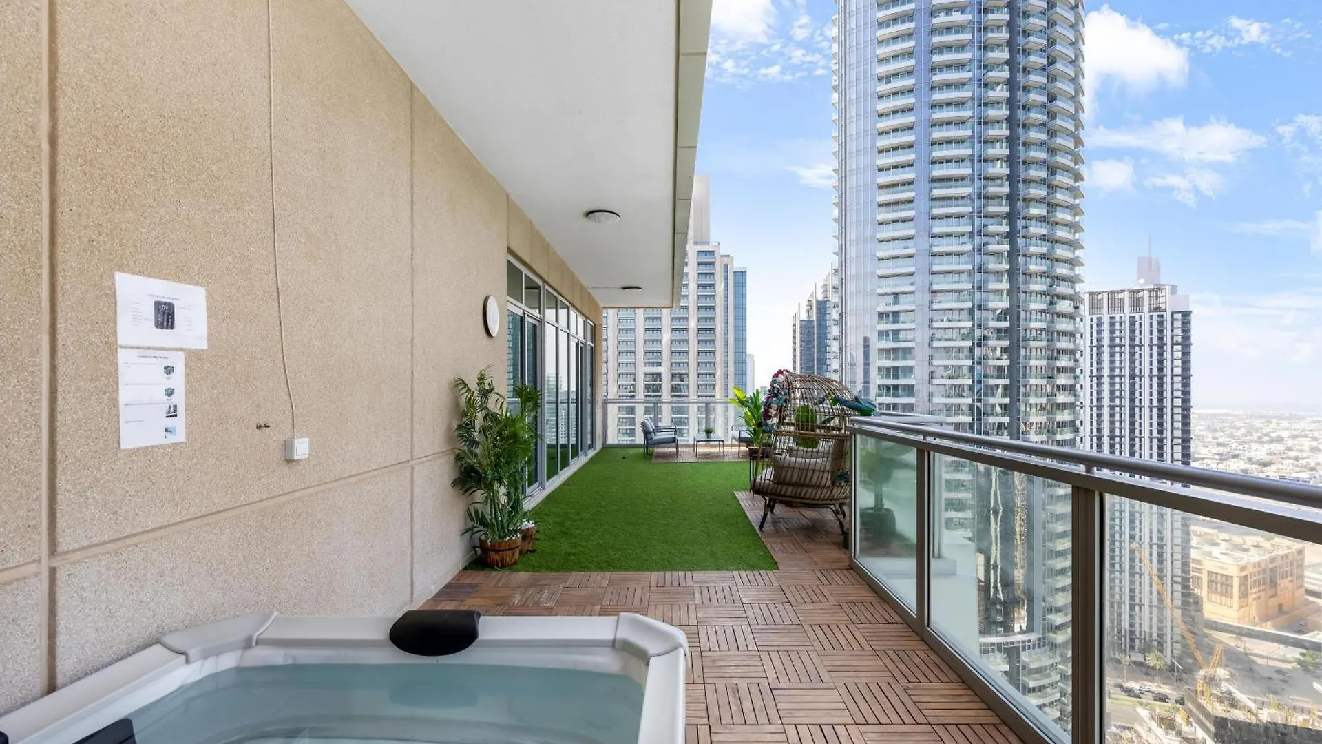 شقة Durrani Homes - Alluring 5Br Penthouse With Burj Khalifa And Fountain View دبي