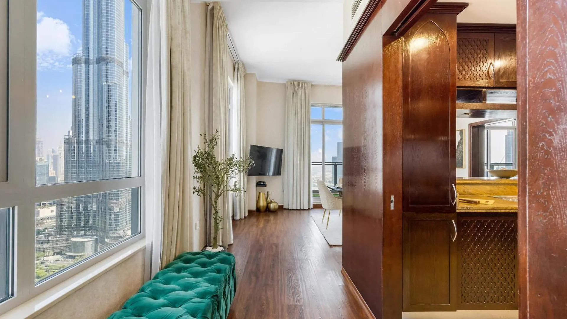 Durrani Homes - Alluring 5Br Penthouse With Burj Khalifa And Fountain View دبي