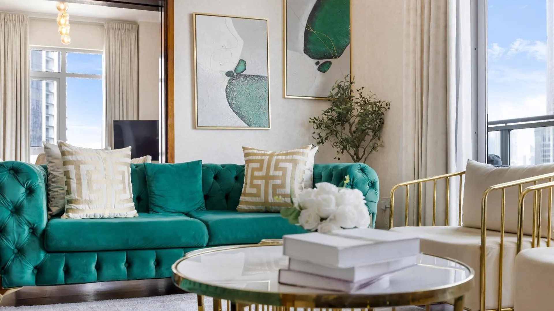 Durrani Homes - Alluring 5Br Penthouse With Burj Khalifa And Fountain View دبي الإمارات العربية المتحدة